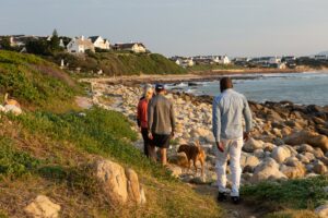 Hike along beach with dog - St Francis Bay | Ocean Bay Recovery - Addiction Recovery