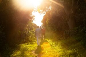 Hike along path in nature | Ocean Bay Recovery - Addiction Recovery