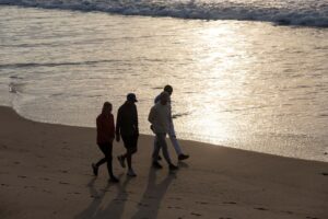 St Francis: Sunset hike on beach | Ocean Bay Recovery - Addiction Recovery
