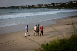 Hiking in Nature along beach at St Francis | Ocean Bay Recovery - Addiction Recovery