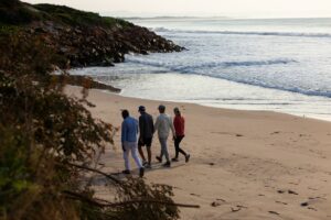 Hiking in Nature along beach | Ocean Bay Recovery - Addiction Recovery