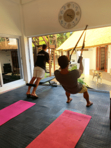 Hospitality 10 Gym facing house