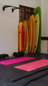 Hospitality 9 Gym surfboards