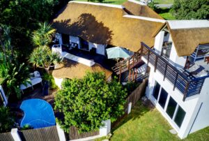 Hospitality 15 OBR pool and house drone 2